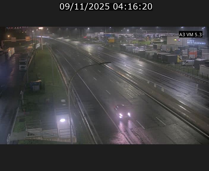 <h2>Traffic live webcam Luxembourg Aire de Berchem - A3 - BK 5 - direction France</h2>