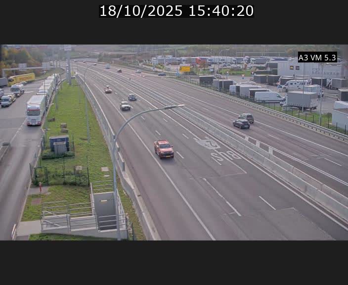<h2>Traffic live webcam Luxembourg Aire de Berchem - A3 - BK 5 - direction France</h2>