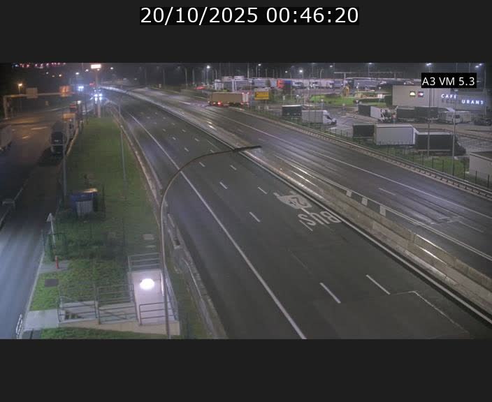 <h2>Traffic live webcam Luxembourg Aire de Berchem - A3 - BK 5 - direction France</h2>