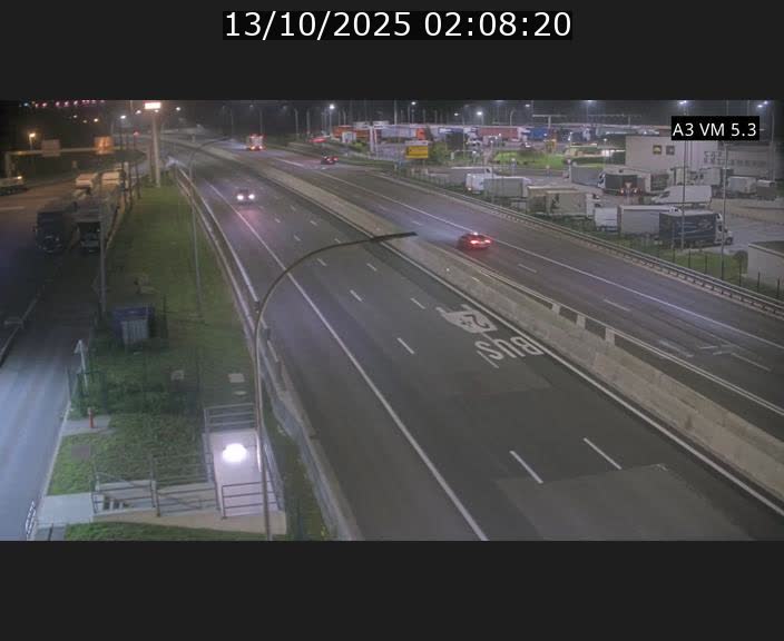 <h2>Traffic live webcam Luxembourg Aire de Berchem - A3 - BK 5 - direction France</h2>