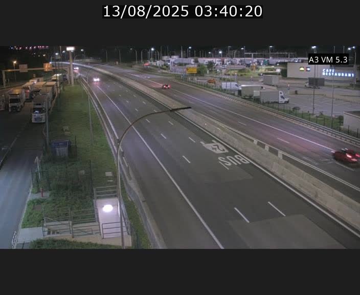 <h2>Traffic live webcam Luxembourg Aire de Berchem - A3 - BK 5 - direction France</h2>