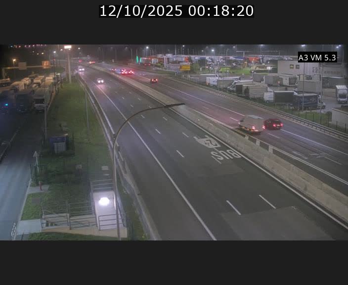 <h2>Traffic live webcam Luxembourg Aire de Berchem - A3 - BK 5 - direction France</h2>