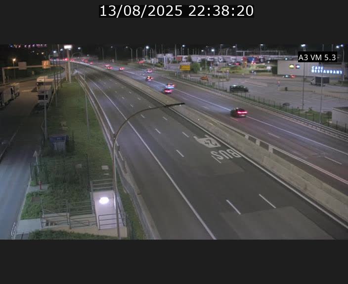 <h2>Traffic live webcam Luxembourg Aire de Berchem - A3 - BK 5 - direction France</h2>