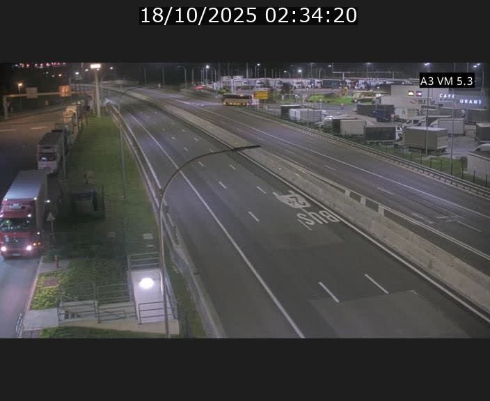 <h2>Traffic live webcam Luxembourg Aire de Berchem - A3 - BK 5 - direction France</h2>