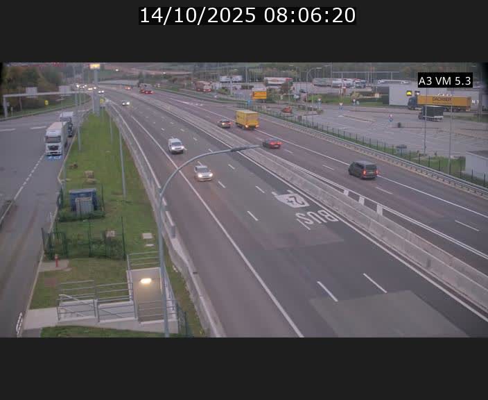 <h2>Traffic live webcam Luxembourg Aire de Berchem - A3 - BK 5 - direction France</h2>