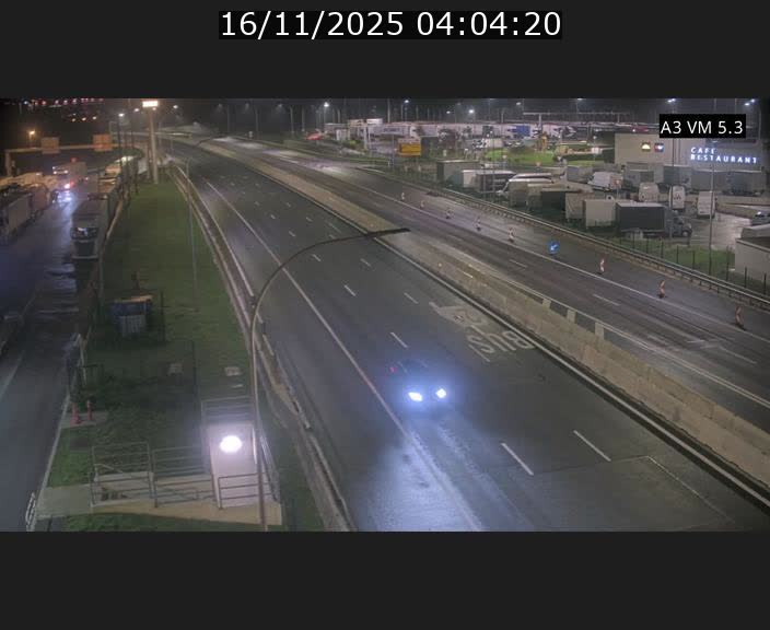 <h2>Traffic live webcam Luxembourg Aire de Berchem - A3 - BK 5 - direction France</h2>