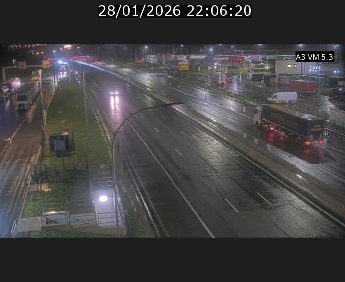 <h2>Traffic live webcam Luxembourg Aire de Berchem - A3 - BK 5 - direction France</h2>