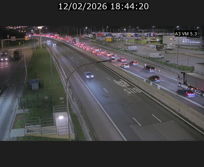 <h2>Traffic live webcam Luxembourg Aire de Berchem - A3 - BK 5 - direction France</h2>