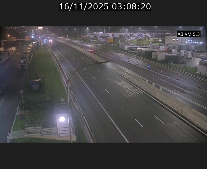 <h2>Traffic live webcam Luxembourg Aire de Berchem - A3 - BK 5 - direction France</h2>