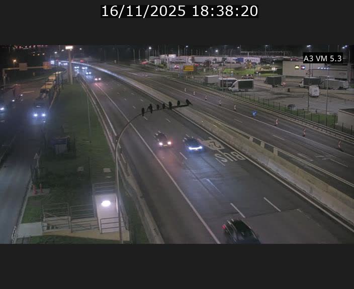 <h2>Traffic live webcam Luxembourg Aire de Berchem - A3 - BK 5 - direction France</h2>