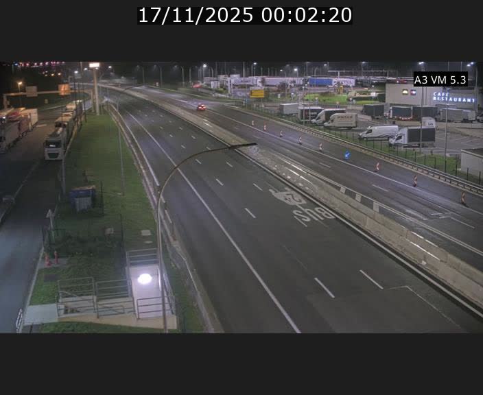 <h2>Traffic live webcam Luxembourg Aire de Berchem - A3 - BK 5 - direction France</h2>