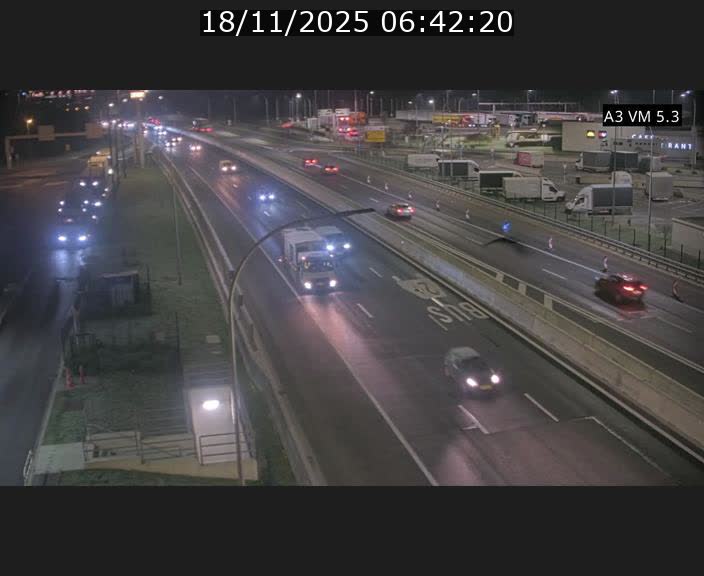 <h2>Traffic live webcam Luxembourg Aire de Berchem - A3 - BK 5 - direction France</h2>