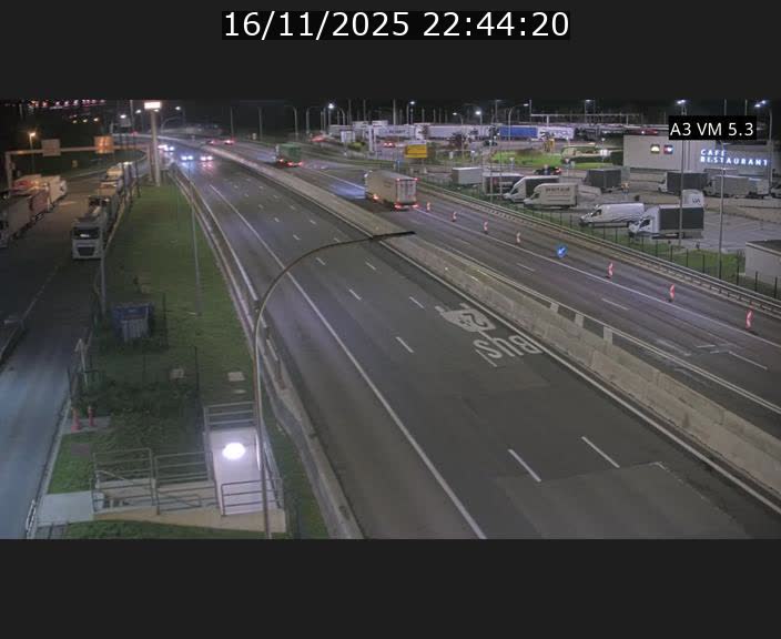<h2>Traffic live webcam Luxembourg Aire de Berchem - A3 - BK 5 - direction France</h2>