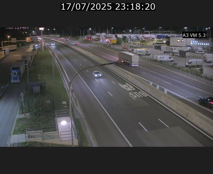 <h2>Traffic live webcam Luxembourg Aire de Berchem - A3 - BK 5 - direction France</h2>