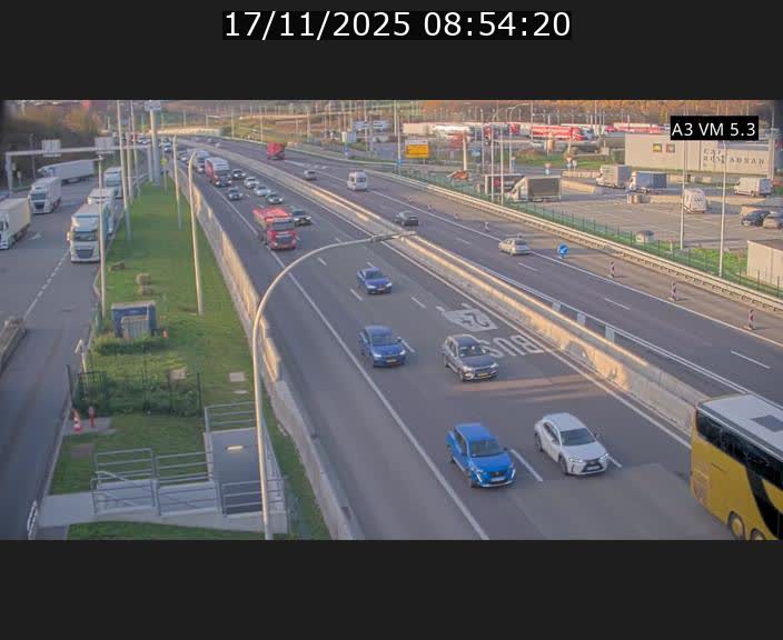 <h2>Traffic live webcam Luxembourg Aire de Berchem - A3 - BK 5 - direction France</h2>