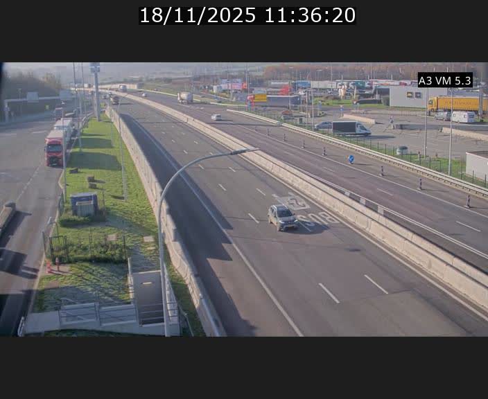 <h2>Traffic live webcam Luxembourg Aire de Berchem - A3 - BK 5 - direction France</h2>