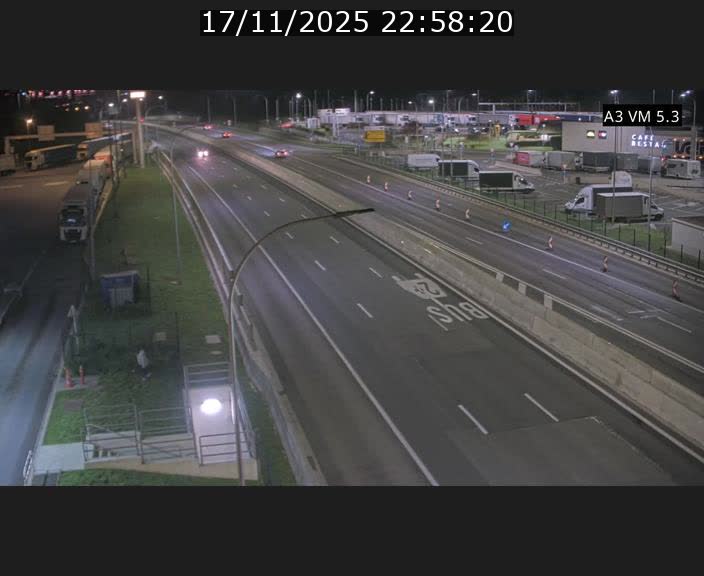 <h2>Traffic live webcam Luxembourg Aire de Berchem - A3 - BK 5 - direction France</h2>