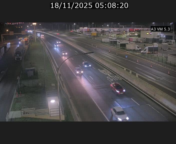 <h2>Traffic live webcam Luxembourg Aire de Berchem - A3 - BK 5 - direction France</h2>