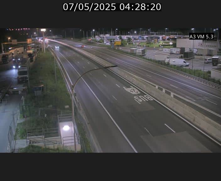 Traffic live webcam Luxembourg Aire de Berchem - A3 - BK 5 - direction France