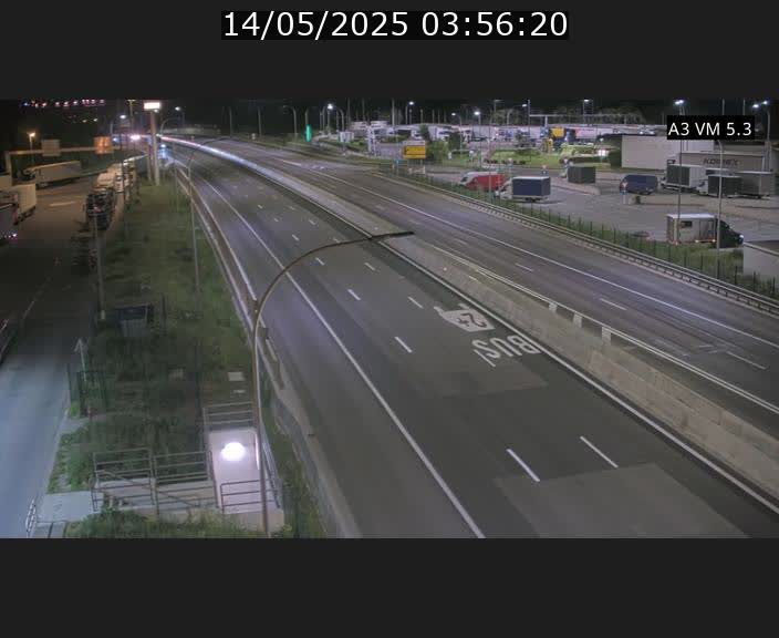 Traffic live webcam Luxembourg Aire de Berchem - A3 - BK 5 - direction France