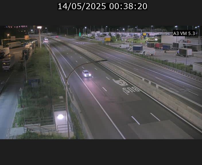 Traffic live webcam Luxembourg Aire de Berchem - A3 - BK 5 - direction France