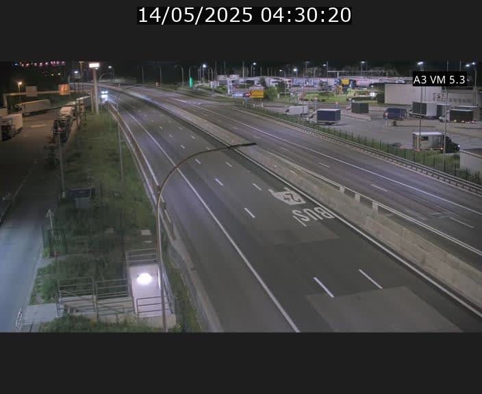 Traffic live webcam Luxembourg Aire de Berchem - A3 - BK 5 - direction France