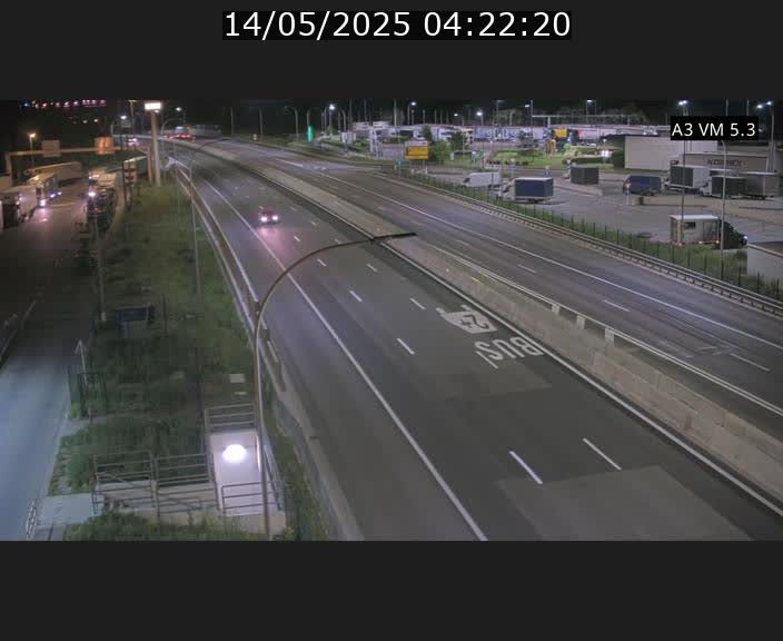 Traffic live webcam Luxembourg Aire de Berchem - A3 - BK 5 - direction France