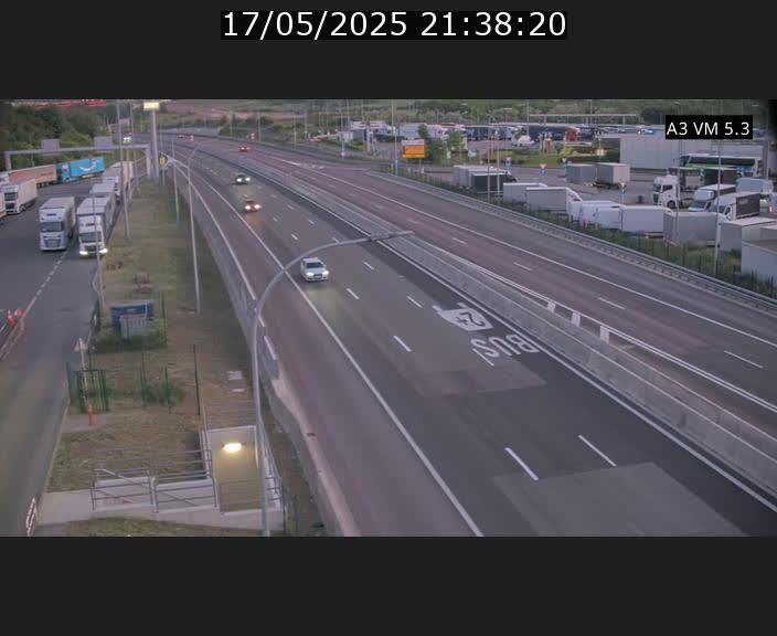 Traffic live webcam Luxembourg Aire de Berchem - A3 - BK 5 - direction France