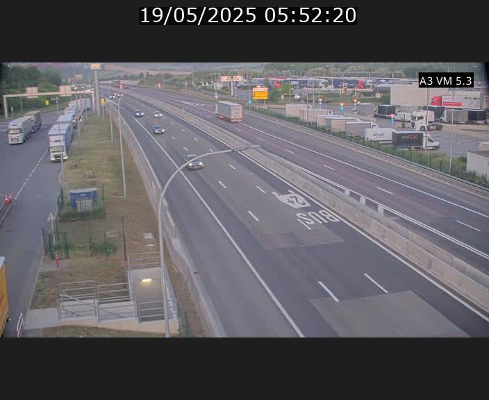 Traffic live webcam Luxembourg Aire de Berchem - A3 - BK 5 - direction France