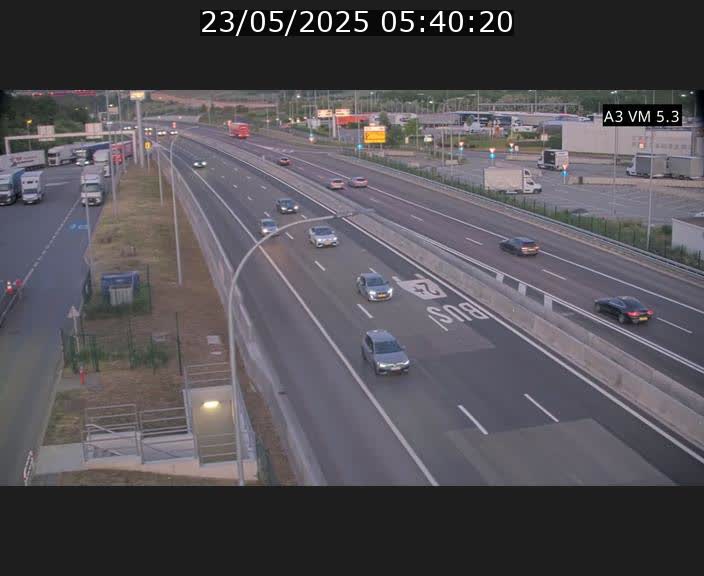 Traffic live webcam Luxembourg Aire de Berchem - A3 - BK 5 - direction France