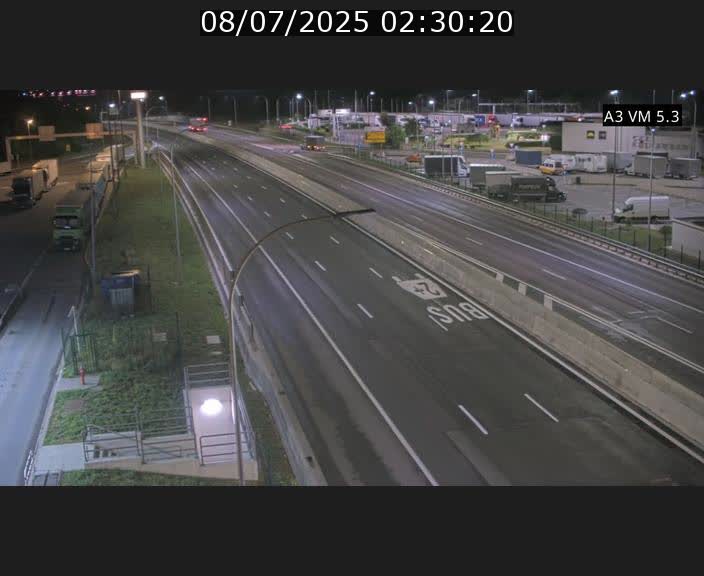 Traffic live webcam Luxembourg Aire de Berchem - A3 - BK 5 - direction France