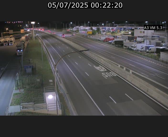 Traffic live webcam Luxembourg Aire de Berchem - A3 - BK 5 - direction France
