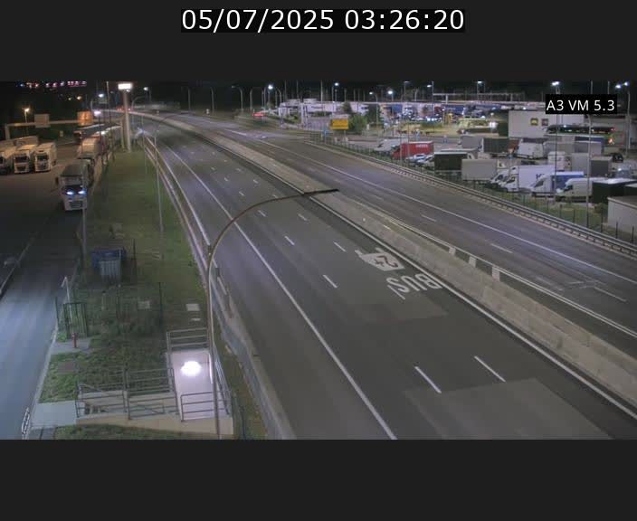 Traffic live webcam Luxembourg Aire de Berchem - A3 - BK 5 - direction France
