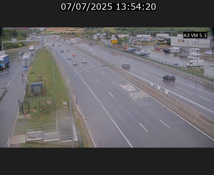 Traffic live webcam Luxembourg Aire de Berchem - A3 - BK 5 - direction France