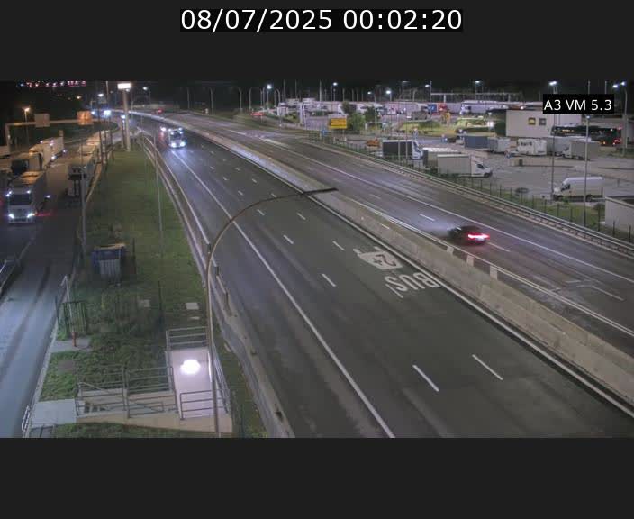 Traffic live webcam Luxembourg Aire de Berchem - A3 - BK 5 - direction France