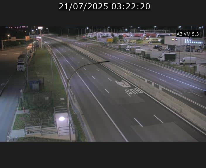 Traffic live webcam Luxembourg Aire de Berchem - A3 - BK 5 - direction France