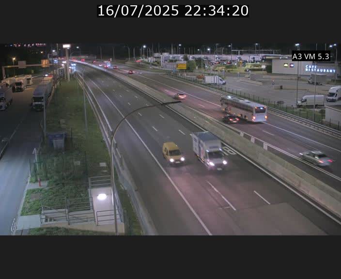 Traffic live webcam Luxembourg Aire de Berchem - A3 - BK 5 - direction France
