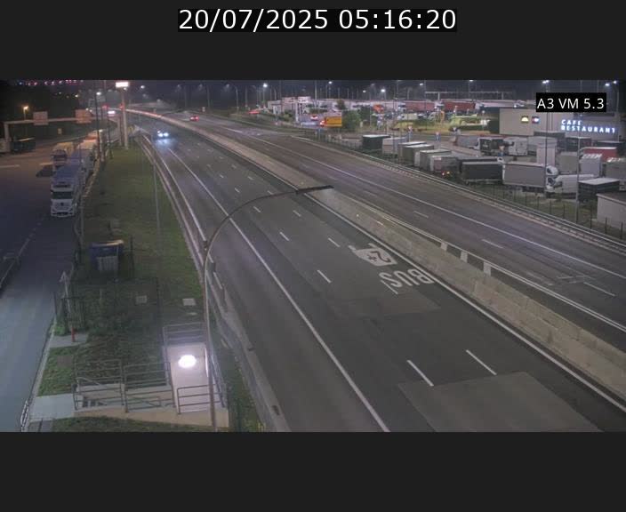 Traffic live webcam Luxembourg Aire de Berchem - A3 - BK 5 - direction France