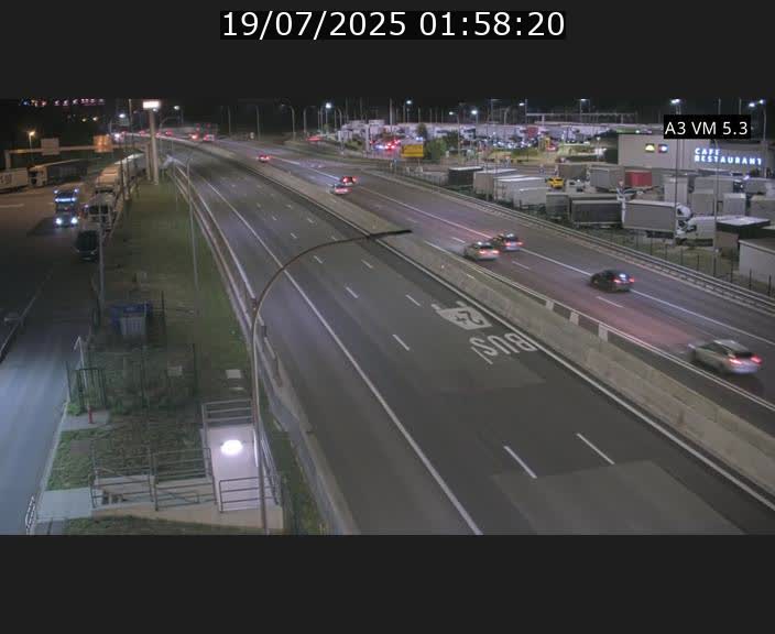 Traffic live webcam Luxembourg Aire de Berchem - A3 - BK 5 - direction France