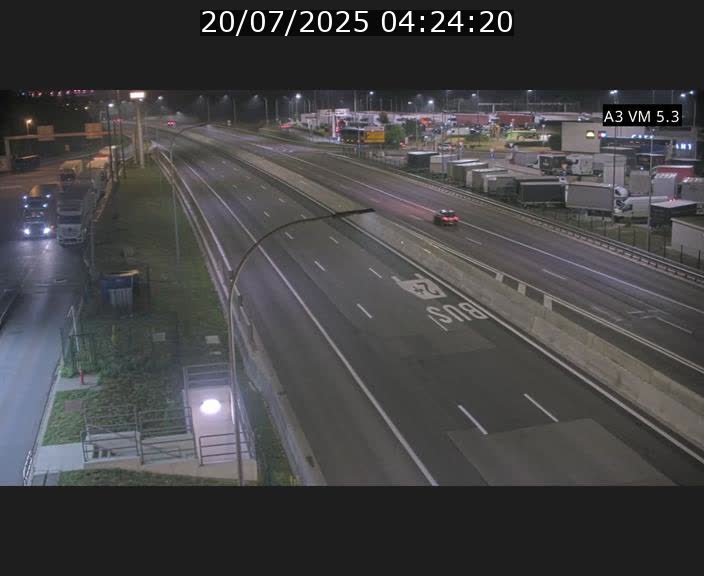 Traffic live webcam Luxembourg Aire de Berchem - A3 - BK 5 - direction France