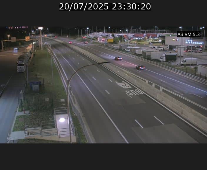 Traffic live webcam Luxembourg Aire de Berchem - A3 - BK 5 - direction France