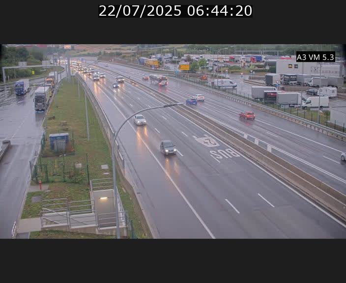 Traffic live webcam Luxembourg Aire de Berchem - A3 - BK 5 - direction France