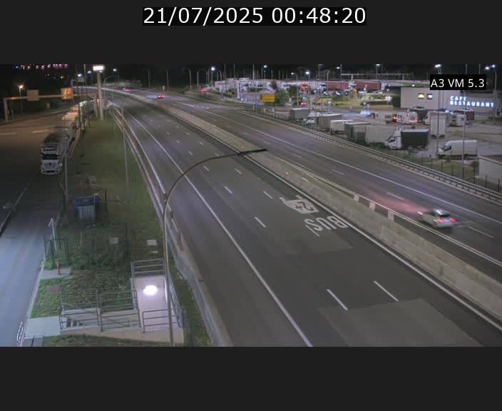 Traffic live webcam Luxembourg Aire de Berchem - A3 - BK 5 - direction France