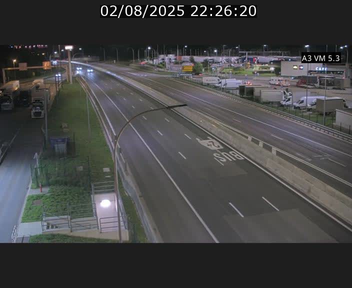 Traffic live webcam Luxembourg Aire de Berchem - A3 - BK 5 - direction France
