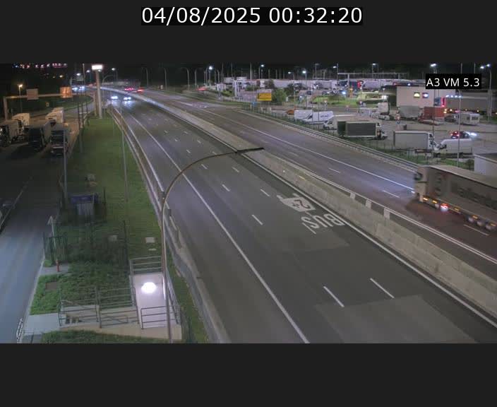 Traffic live webcam Luxembourg Aire de Berchem - A3 - BK 5 - direction France