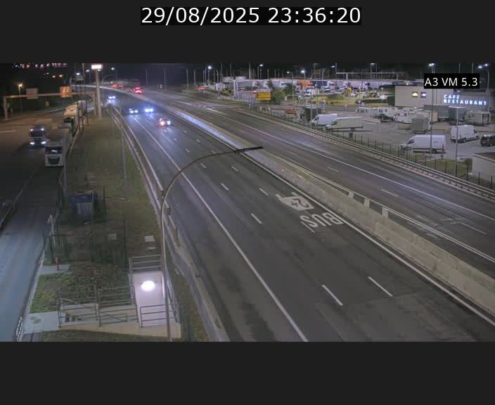 Traffic live webcam Luxembourg Aire de Berchem - A3 - BK 5 - direction France