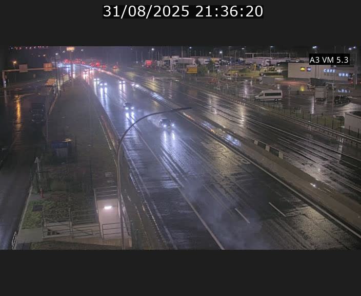 Traffic live webcam Luxembourg Aire de Berchem - A3 - BK 5 - direction France