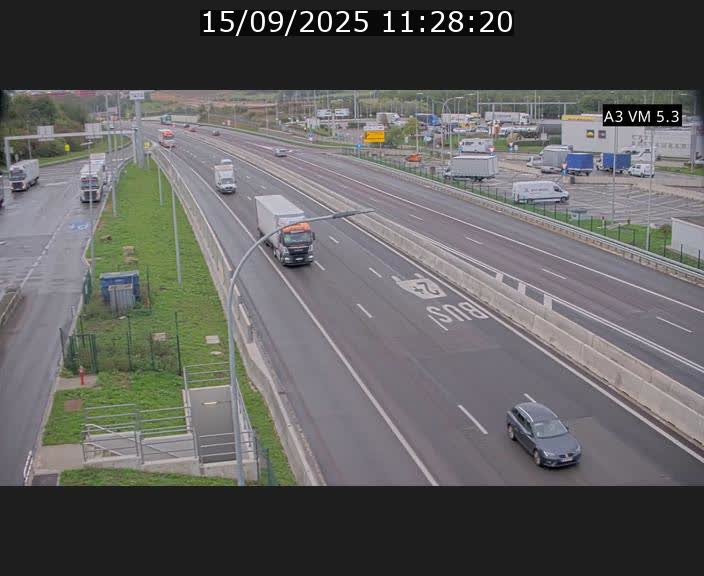 Traffic live webcam Luxembourg Aire de Berchem - A3 - BK 5 - direction France