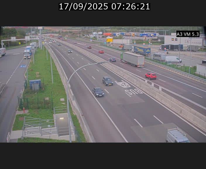 Traffic live webcam Luxembourg Aire de Berchem - A3 - BK 5 - direction France