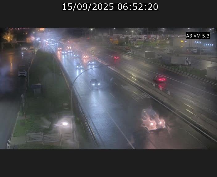 Traffic live webcam Luxembourg Aire de Berchem - A3 - BK 5 - direction France